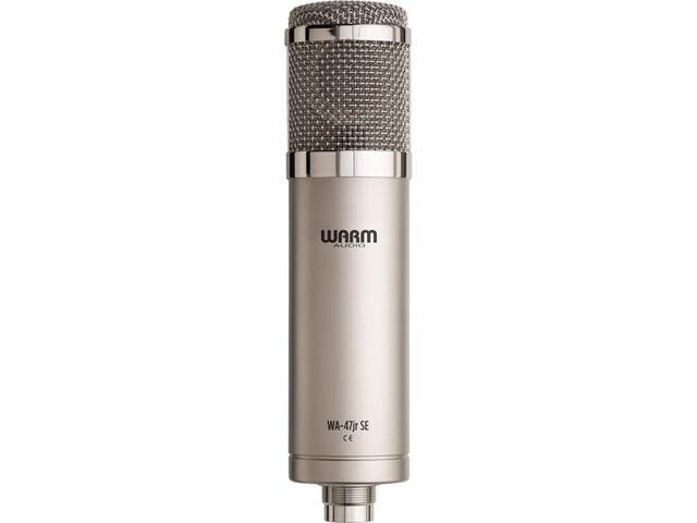 Warm Audio WA-47jr SE Large-Diaphragm Condenser Microphone (Nickel) Bundle with Kellards XLR-P20T Pro 20 ft XLR Microphone Cable, Pop Filter