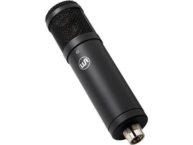 Warm Audio WA-47jr SE Large-Diaphragm Condenser Microphone (Black) Bundle with Kellards XLR-P20T Pro 20 ft XLR Microphone Cable, Pop Filter