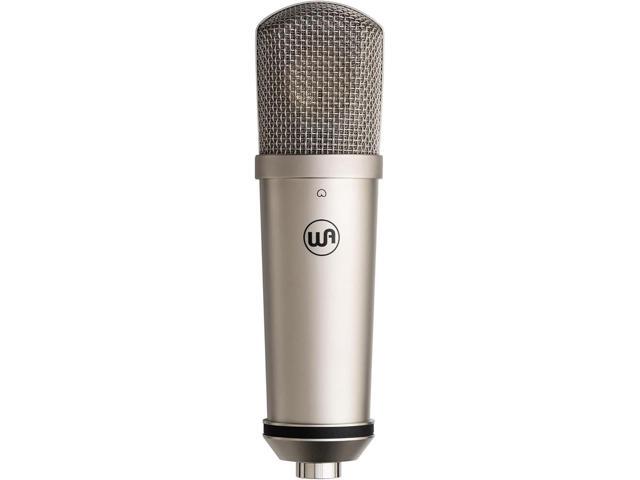 Warm Audio WA-87jr SE Large-Diaphragm Cardioid Condenser Microphone (Nickel) Bundle with Kellards XLR-P20T Pro 20 ft XLR Microphone Cable, Pop Filter