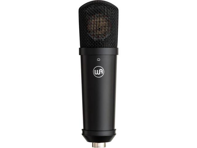 Warm Audio WA-87jr SE Large-Diaphragm Cardioid Condenser Microphone (Black) Bundle with Kellards XLR-P20T Pro 20 ft XLR Microphone Cable, Pop Filter