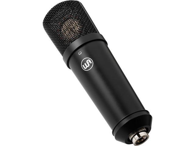 Warm Audio WA-87jr SE Large-Diaphragm Cardioid Condenser Microphone (Black) Bundle with Kellards XLR-P20T Pro 20 ft XLR Microphone Cable, Pop Filter