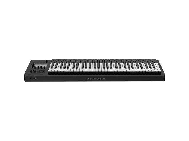 EXPRESSIVE E Osmose 61-Key Synthesizer and MPE Controller Bundle with Auray KSCL-2X Double-X Keyboard Stand, Auray PBS-17 X-Style Piano Bench,...