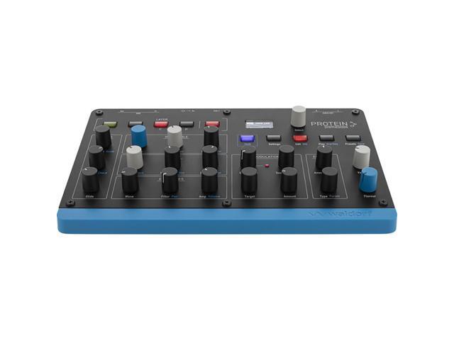 Waldorf Protein - 8 Voice Wavetable Synth with ASIC Microwave Oscillators, 4 Layers, Arpeggiator, Step Seencers, MPE, 2 Effect Slots, USB-MIDI,...