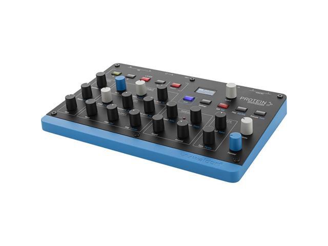 Waldorf Protein - 8 Voice Wavetable Synth with ASIC Microwave Oscillators, 4 Layers, Arpeggiator, Step Seencers, MPE, 2 Effect Slots, USB-MIDI,...