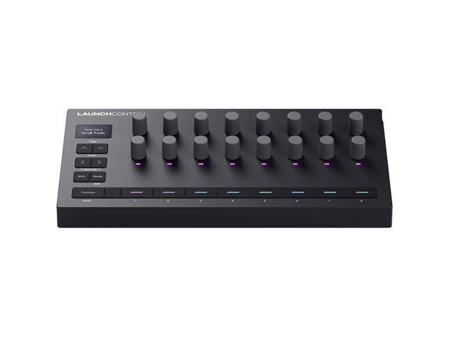 Novation Launch Control 3 USB Powered, MIDI Control Surface for DAW and Hardware Integration with 16 Endless Encoders, 5-Pin MIDI I/O, and Music...