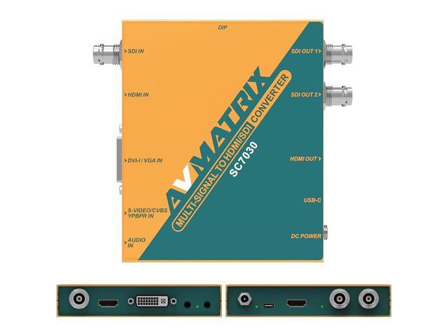 AVMATRIX SC7030 Multi-Signal to SDI/HDMI Cross Converter