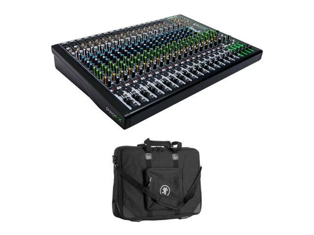 Mackie ProFX22v3 22-Channel Sound Reinforcement Mixer with Built-In FX Bundle with Mackie Carry Bag for the ProFX22v3 22-Channel Sound...