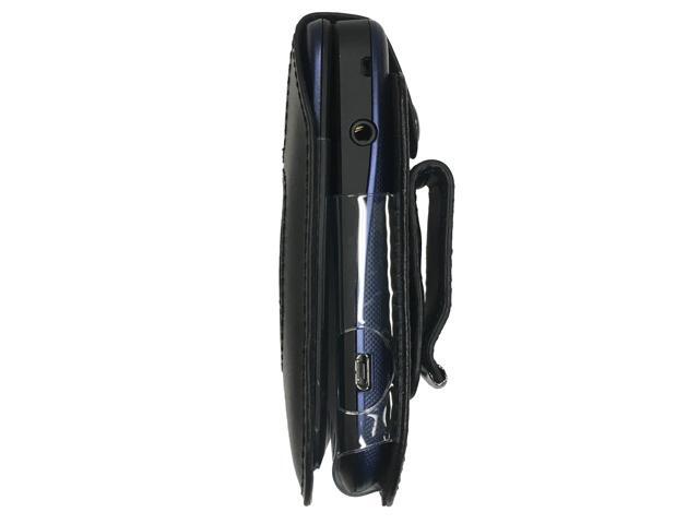 Kyocera Cadence Case, Heavy-Duty leather Case Swivel Belt Clip for Kyocera Cadence phone S2720 by Wireless ProTECH