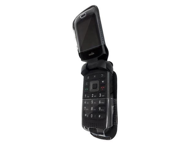 Sonim XP3 Case, Wireless ProTECH Genuine Leather Case Swivel Belt Clip, for Sonim XP3 Phone XP3800