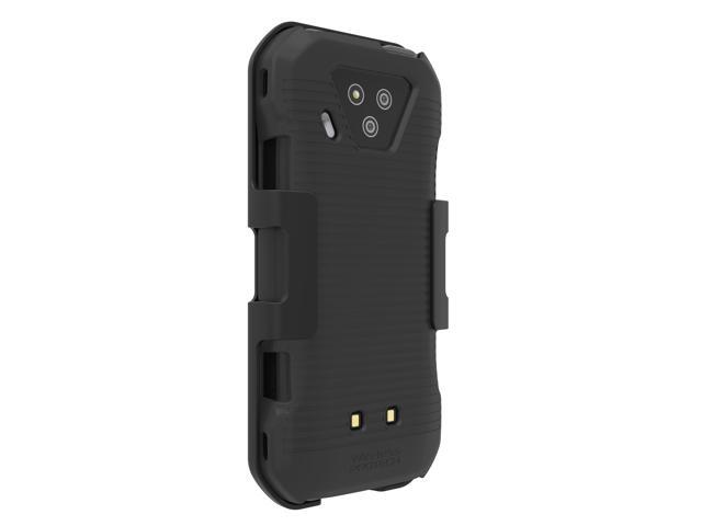 Wireless ProTech Shell Case and Holster Combo for Kyocera DuraForce Ultra 5G E7110. Slim Protective Hard Shell Case with Heavy-Duty Belt Clip Holster