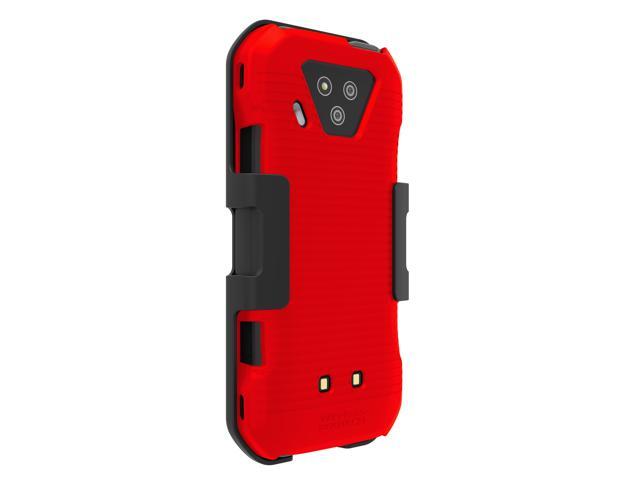 Wireless ProTech Shell Case and Holster Combo for Kyocera DuraForce Ultra 5G E7110. Slim Protective Hard Shell Case with Heavy-Duty Belt Clip Holster