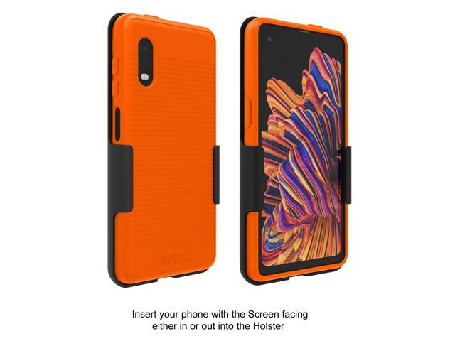 Wireless ProTech Flex Skin Case and Belt Clip Holster Combo for Samsung Galaxy XCover Pro SM-G715