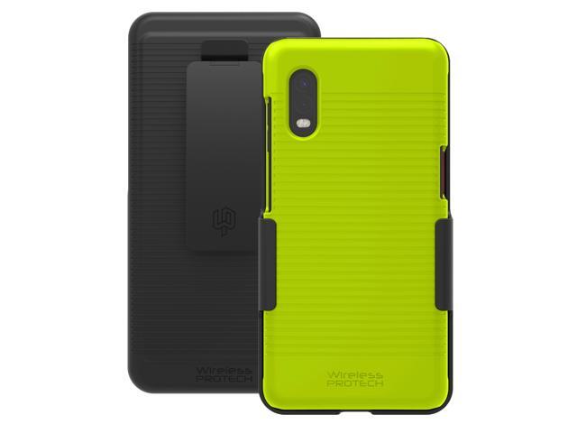 Wireless ProTech Slim Protective Hard Shell Case and Holster Combo for Samsung Galaxy XCover Pro SM-G715