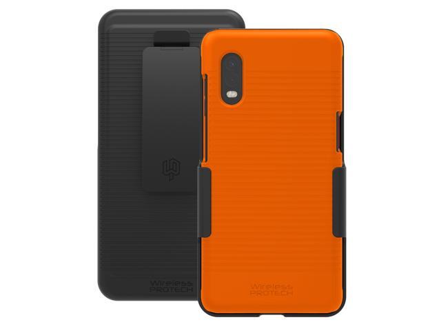 Wireless ProTech Slim Protective Hard Shell Case and Holster Combo for Samsung Galaxy XCover Pro SM-G715