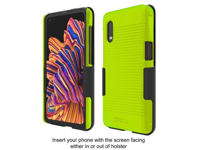 Wireless ProTech Slim Protective Hard Shell Case and Holster Combo for Samsung Galaxy XCover Pro SM-G715