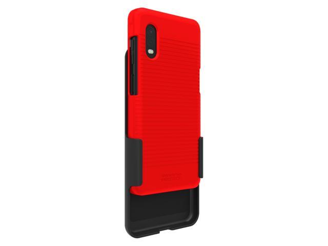 Wireless ProTech Slim Protective Hard Shell Case and Holster Combo for Samsung Galaxy XCover Pro SM-G715