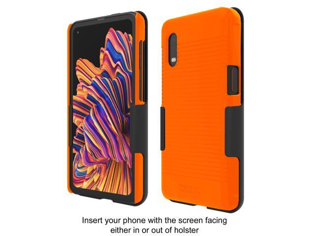 Wireless ProTech Slim Protective Hard Shell Case and Holster Combo for Samsung Galaxy XCover Pro SM-G715
