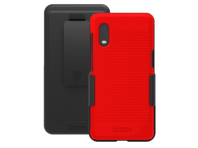 Wireless ProTech Slim Protective Hard Shell Case and Holster Combo for Samsung Galaxy XCover Pro SM-G715