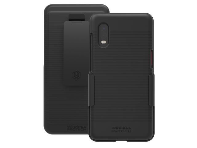 Wireless ProTech Slim Protective Hard Shell Case and Holster Combo for Samsung Galaxy XCover Pro SM-G715