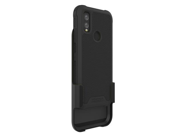 Kyocera DuraSport 5G C6930 Case and Holster Combo. Heavy Duty Rotating Belt Clip Holster and Rugged Flexible TPU Case Combo