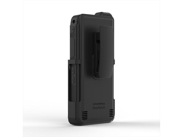 Sonim XP8 Case, Swivel Belt Clip Holster and Flex Skin TPU Shell Combo for phone model XP8800 by Wireless ProTECH
