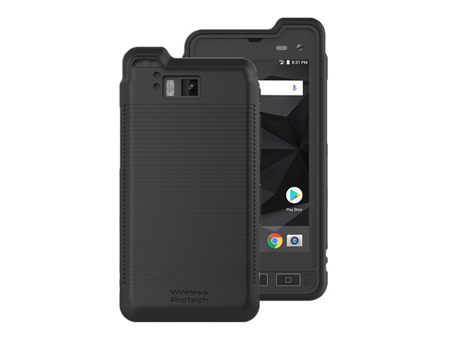 Sonim XP8 Case, Swivel Belt Clip Holster and Flex Skin TPU Shell Combo for phone model XP8800 by Wireless ProTECH