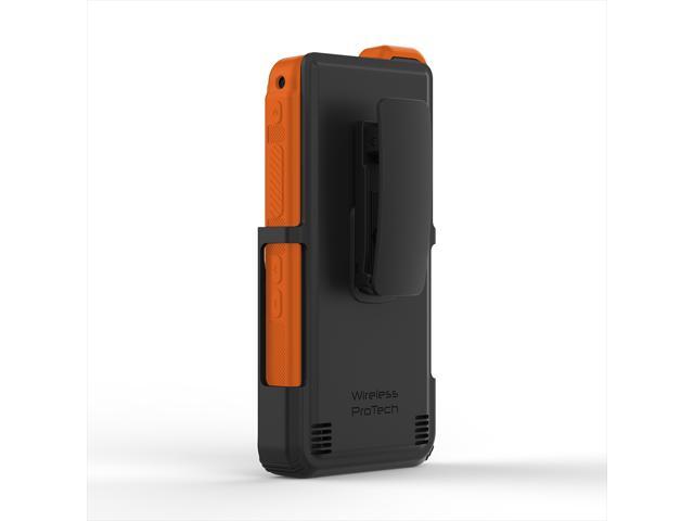 Sonim XP8 Case, Swivel Belt Clip Holster and Flex Skin TPU Shell Combo for phone model XP8800 by Wireless ProTECH