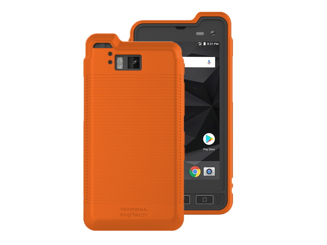 Sonim XP8 Case, Swivel Belt Clip Holster and Flex Skin TPU Shell Combo for phone model XP8800 by Wireless ProTECH