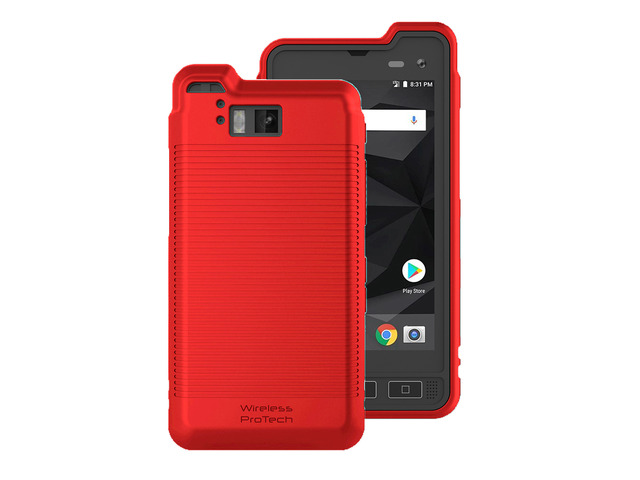 Sonim XP8 Case, Swivel Belt Clip Holster and Flex Skin TPU Shell Combo for phone model XP8800 by Wireless ProTECH