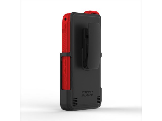 Sonim XP8 Case, Swivel Belt Clip Holster and Flex Skin TPU Shell Combo for phone model XP8800 by Wireless ProTECH