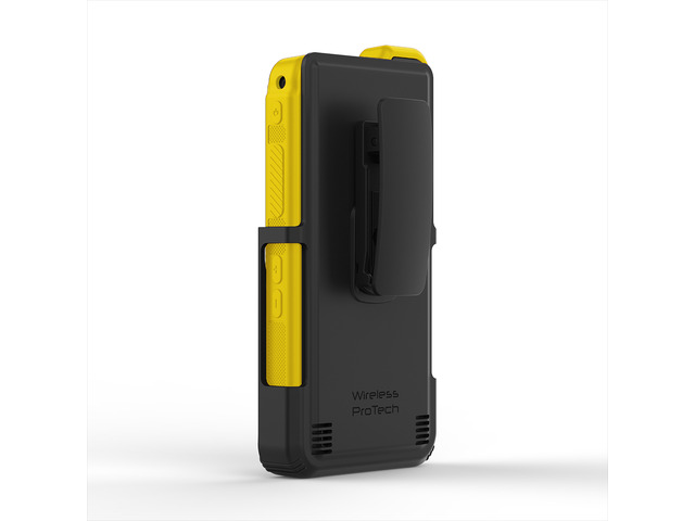 Sonim XP8 Case, Swivel Belt Clip Holster and Flex Skin TPU Shell Combo for phone model XP8800 by Wireless ProTECH