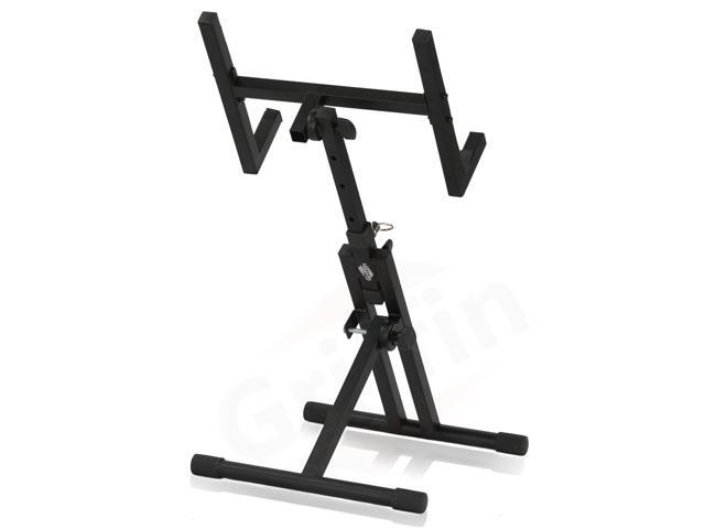 Guitar Combo Amplifier Stand by GRIFFIN PA Speaker Karaoke Monitor Holder Low Profile Pro-Audio Amp Tilt Back Mount Stand Adjustable Speaker...