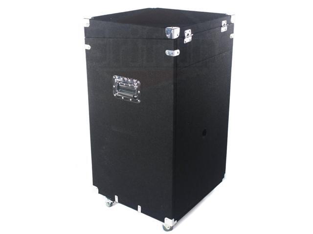 Ultimate Rackmount Studio Mixer Flight Road Case By GRIFFIN 25U Mount Space Pro-Audio Amp Cabinet Travel Trunk For Music Gear Recording Equipment...