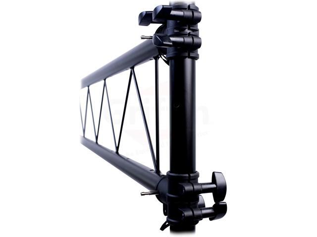 Light Truss Stand System by GRIFFIN I-Beam Trussing Set & DJ Booth Platform Kit Hanging Mount Lighting Package for Music Gear, PA Speakers, Can...