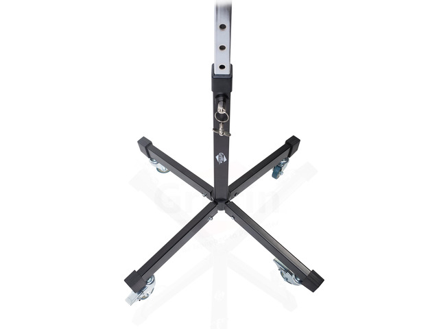 mobile studio mixer stand dj cart by griffin rolling standing rack on casters with adjustable height portable turntable protect your digital...