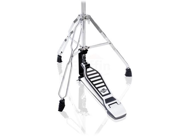 Deluxe Hi-Hat Stand by GRIFFIN Hi Hat Cymbal Pedal With Pull Chain HiHat Mount with Chrome Double Braced Hardware Accessory Set Adjustable...