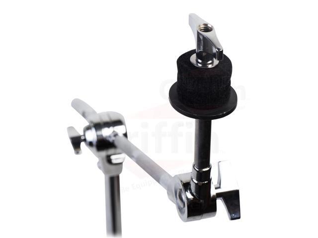 GRIFFIN Cymbal Boom Stand Double Braced Drum Percussion Gear Hardware Set Adjustable Height Arm Holder With Counterweight Adapter for...
