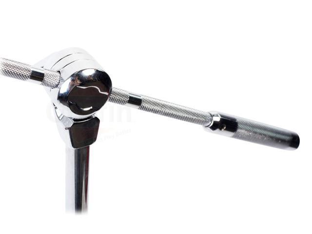 4-PACK Cymbal Boom Stand & Straight Cymbal Stand Combo Set by GRIFFIN Percussion Drum Hardware Kit for Mounting & Holding Crash, Ride, Splash...