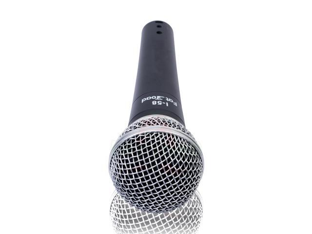 Dynamic Vocal Microphones with Clips (2 Pack) FAT TOAD Cardioid Handheld, Unidirectional Mic Singing Wired Microphone for Music Instrument,...