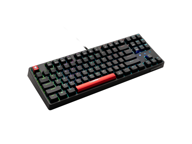 DIGIFAST Mechanical RGB Tenkeyless Gaming Chronus Series Keyboard with Cherry MX Switches - Red Axis