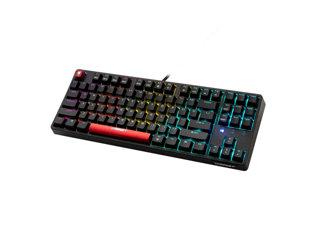 DIGIFAST Mechanical RGB Tenkeyless Gaming Chronus Series Keyboard with Cherry MX Switches - Red Axis