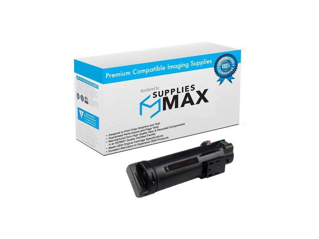 SuppliesMAX Remanufactured Replacement for Phaser 6510/WorkCentre 6515 Series Black High Yield Toner Cartridge (5500 Page Yield) (106R03480)