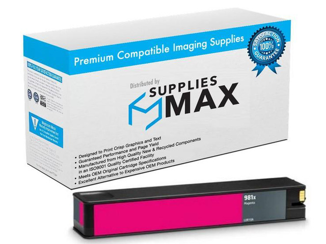 SuppliesMAX Remanufactured Replacement for HP PageWide Enterprise Color 556DN/55