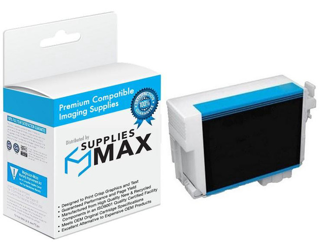 SuppliesMAX Remanufactured Replacement for SureColor P600 Cyan Inkjet (25.9ML) (