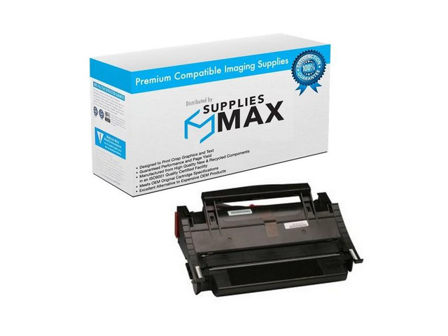 SuppliesMAX Compatible Replacement for Lexmark Optra M410/M410N/M412/M412N/4045 High Yield Toner Cartridge (15000 Page Yield) (17G0154)