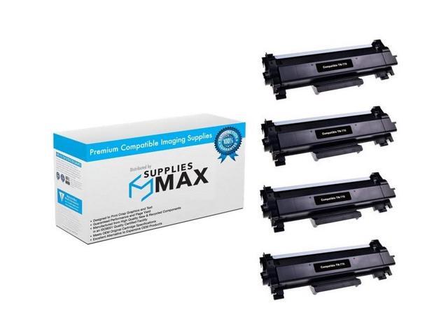 SuppliesMAX Compatible Replacement for Brother HL-L2370DW/HL-L2379DW/MFC-L2750DW/MFC-L2759DW Super High Yield Toner Cartridge (4/PK-4500 Page...