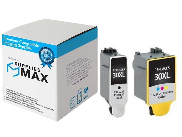 SuppliesMAX Compatible Replacement for Kodak ESP-1.2/ESP-3.2S/ESP-C110/ESP-C310/ESP-C315/ESP-2150/ESP-2170 High Yield Inkjet Combo Pack...