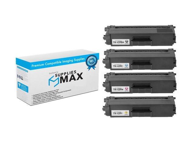 Compatible Brother HL-L9310CDW/MFC-L9570CDW Ultra High Yield Toner Cartridge Combo Pack (BK/C/M/Y) (TN-439-COMBO)