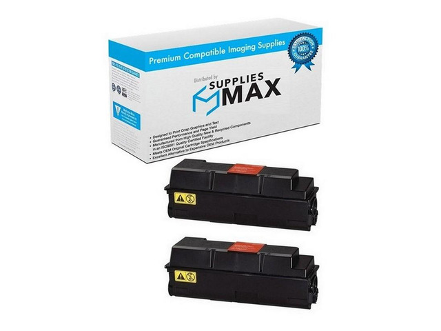 SuppliesMAX Compatible Replacement for Copystar FS-2000D/FS-2000DN Toner Cartridge (2/PK-12000 Page Yield) (TK-312) (1T02F80US0_2PK)