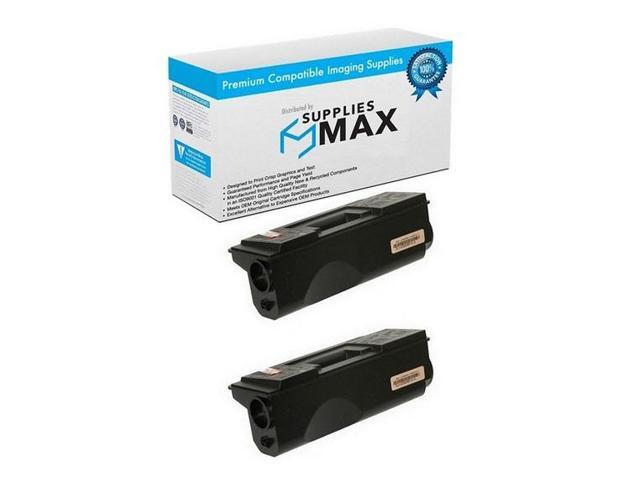 SuppliesMAX Compatible Replacement for Kyocera Mita FS-3820N/FS-3830N Toner Cartridge (2/PK-20000 Page Yield) (TK-67) (370QD0KM_2PK)